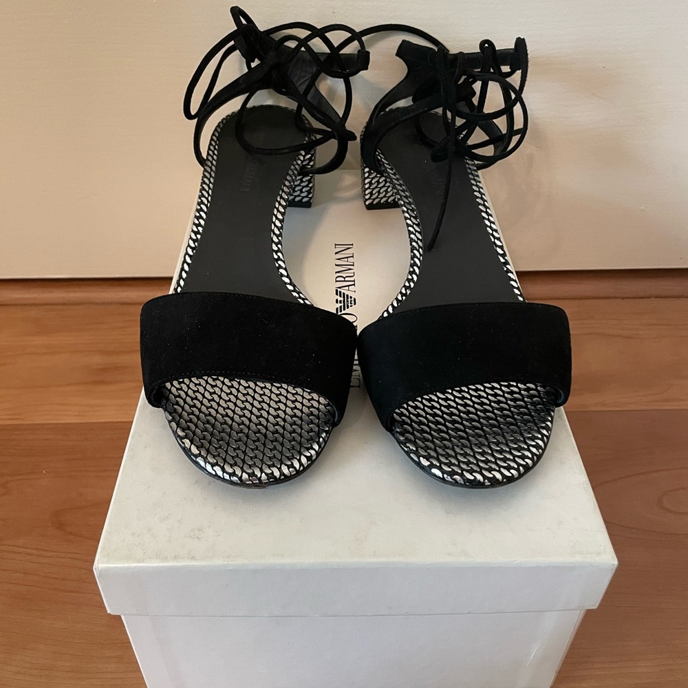 🖤 Authentic Emporio Armani Sandals